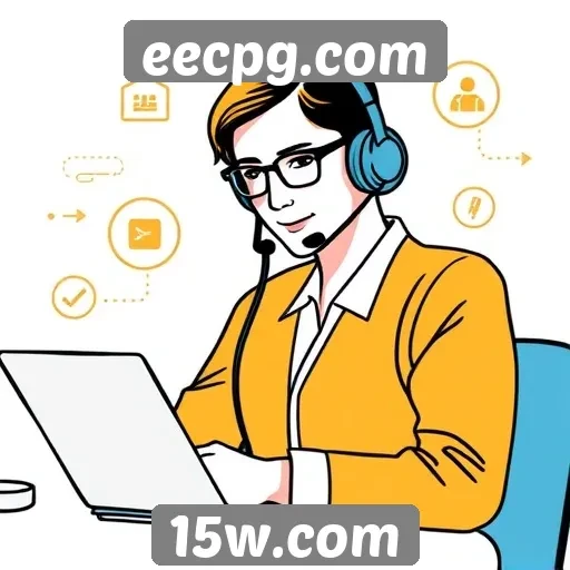 Exploração das funcionalidades de suporte ao cliente no eecpg.com